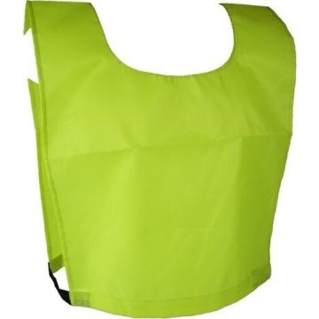 Nylon Training Bib Large - Fluorescent Yellow