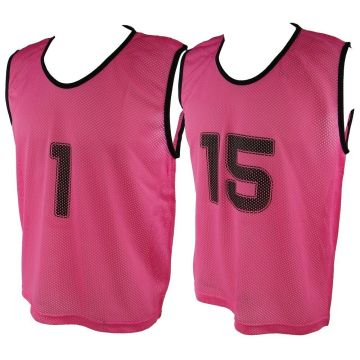 Micro Mesh Training Vest Large - Fluorescent Pink