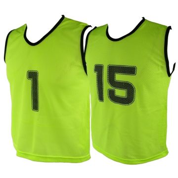 Micro Mesh Training Vest Large - Fluorescent Yellow