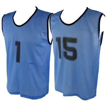 Micro Mesh Training Vest Large - Sky Blue