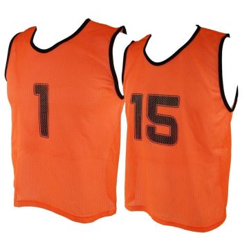 Micro Mesh Training Vest Medium - Fluorescent Orange