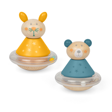 BIGJIGS Toys Roly-Poly Animals - Pack of 2