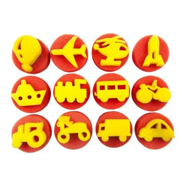 Transport Sponge Dabbers - Pack of 12