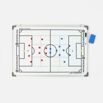 SHOSHIN Football Tactics Board - White - 90 x 60cm