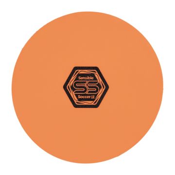 Sensible Soccer Flat Markers - 9in - Orange - Pack of 12