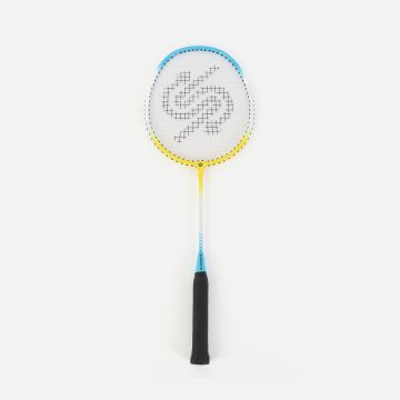 SHOSHIN Badminton Racquet - White/Blue/Yellow - 23in
