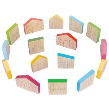 Freckled Frog Colourful Houses