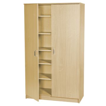 Classmates Lockable Stock Cupboards - Maple  - 1800mm