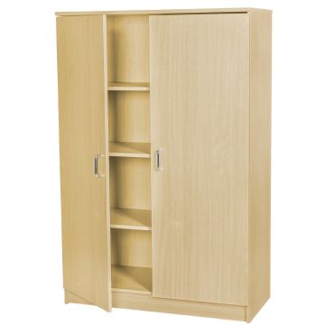 Classmates Lockable Stock Cupboards - Maple  - 1500mm
