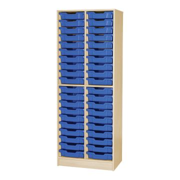 Galt Double Column 40 Tray Storage Unit