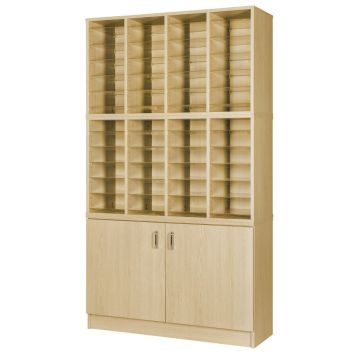 Galt 48 Space Pigeonhole with Cupboard