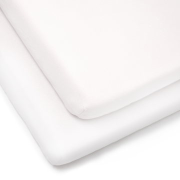 Fitted Cot Sheets 120 x 60cm - Pack of 2