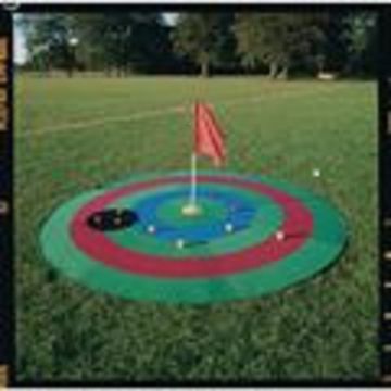 Flag Pole and Base Set - Red/White