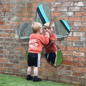 OutdoorIndoor/Giant Flower Mirror Set