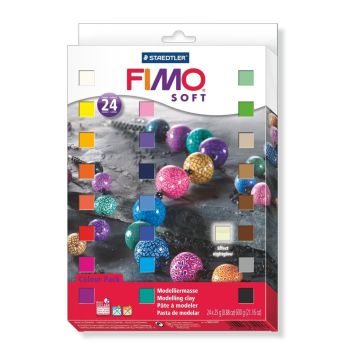 Fimo Soft Material - Pack of 24