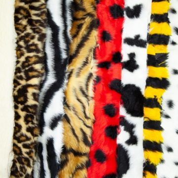 Fur Assorted Prints 152cm x 30cm - Pack of 8