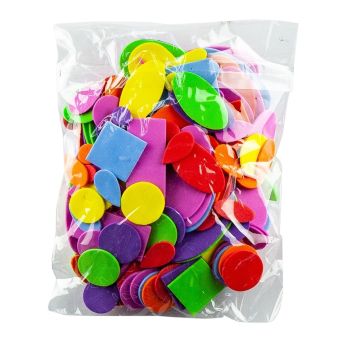 Assorted EVA Shapes - Pack of 200