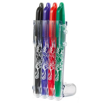 FriXion Medium Erasable Rollerball "Set 2 Go" - Pack of 4