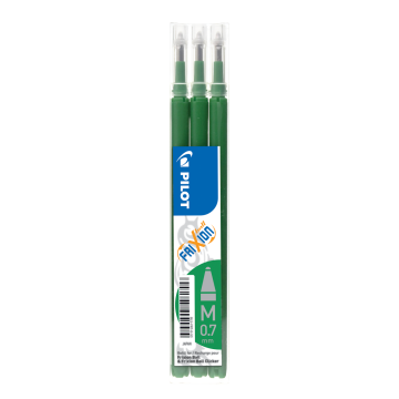 FriXion Refills 0.7mm - Green - Pack of 3