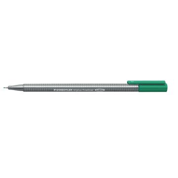 Staedtler Triplus 334 Fineliner Pen Black - Pack of 10