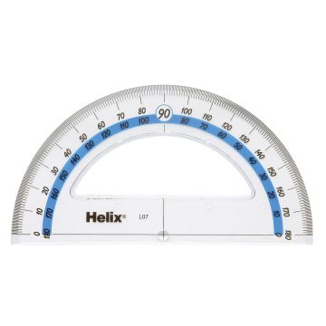Helix Protractor 180&deg;/15cm - Pack of 25