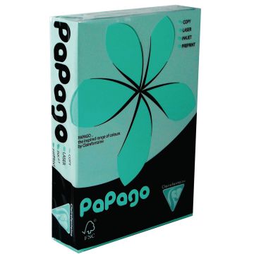 Papago Copier Paper A4 Mid Green- 1 Ream