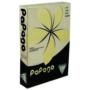 Papago Copier Paper A4 Canary - 1 Ream