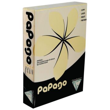 Papago A4 Copier Card - Chamois - Pack of 250