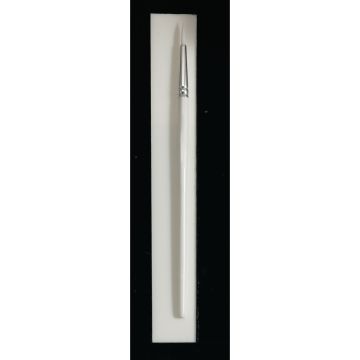 Pro Arte Polar White Nylon Brushes - Round - Size 4 - Pack of 10