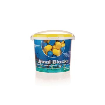 Yellow Premium Urinal Blocks - 3kg Tub