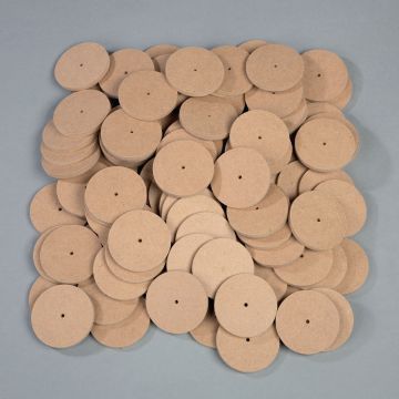 MDF Wheels - 30mm - Pack of 100