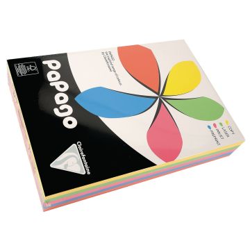 Papago Copier Paper A4 Assorted - Pack of 100