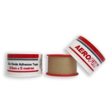 Aerofix Zinc Oxide Tape - 25mm x 5m