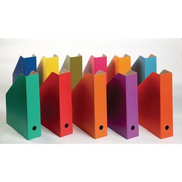 Coloured Filing Boxes - Pack of 11