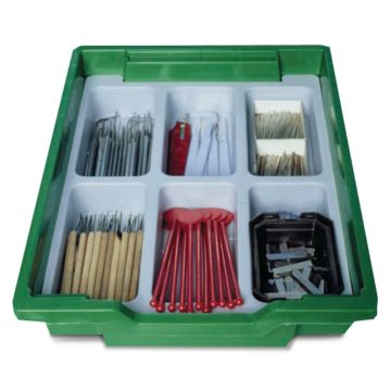 Gratnells Plastic Dividers for Shallow Trays - 6 Compartments