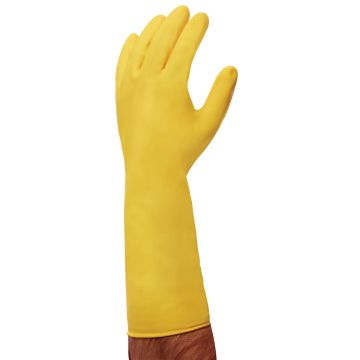 Extra Long Household Rubber Gloves - Small - Pair