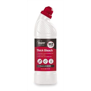 Super Professional Super Thick Bleach - 750ml - Pack of 12