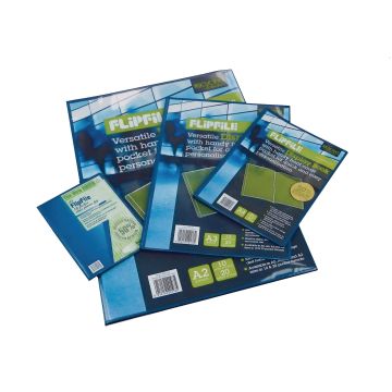 Flipfile Display Book A4 Blue - Pack of 10