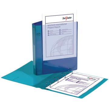 Snopake A4 Presentation Ring Binder Assorted - Pack of 10