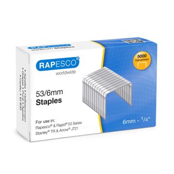 Rapesco Staples 53/6mm - Pack of 5000
