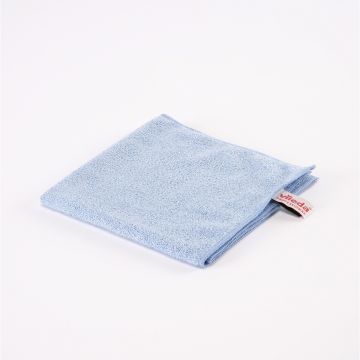 Vileda 'Microtuff Lite' Microfibre Cloths - Blue - Pack of 10