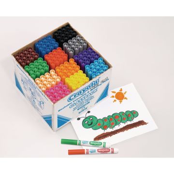 Crayola Broadline Colouring Pens - Pack of 144