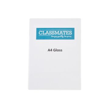 Classmates Laminating Pouches 150 Micron A4 Gloss - Pack of 100