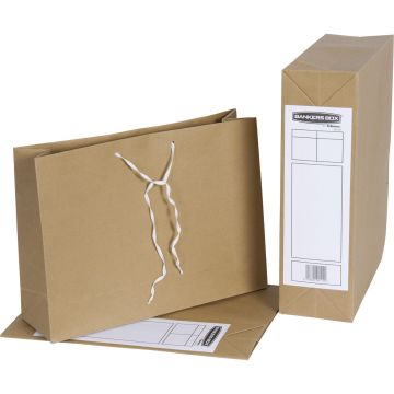 Storage Bag - Brown/Green - Pack of 25