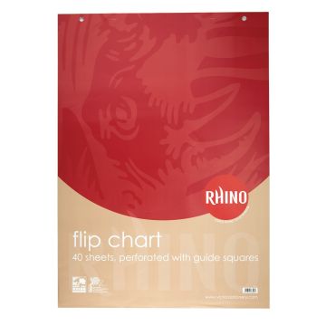 Rhino A1 Feint Grid Flipchart Pad - Pack of 10
