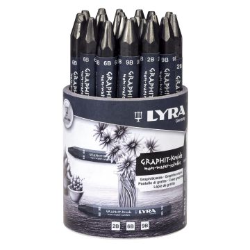 Lyra Graphite Pastels - Non - Water Soluble - Pack of 24