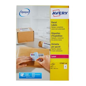 Avery Ink Parcel Labels 199.6 x 143.5mm - pack of 100
