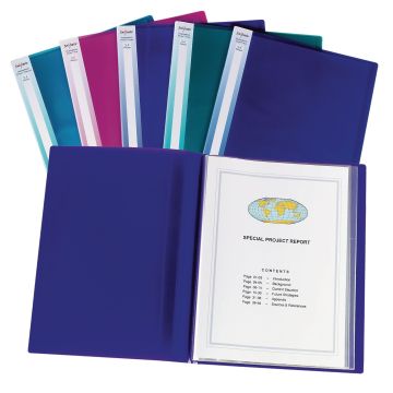 Snopake Electra Display Book A3 Assorted - Pack of 5