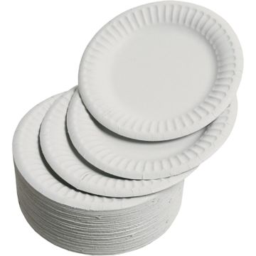Paper Plates - 180mm - Pack of 1000