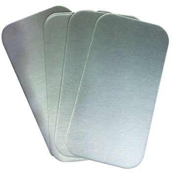 Foil Container Lids - 196 x 104mm x - Pack of 500